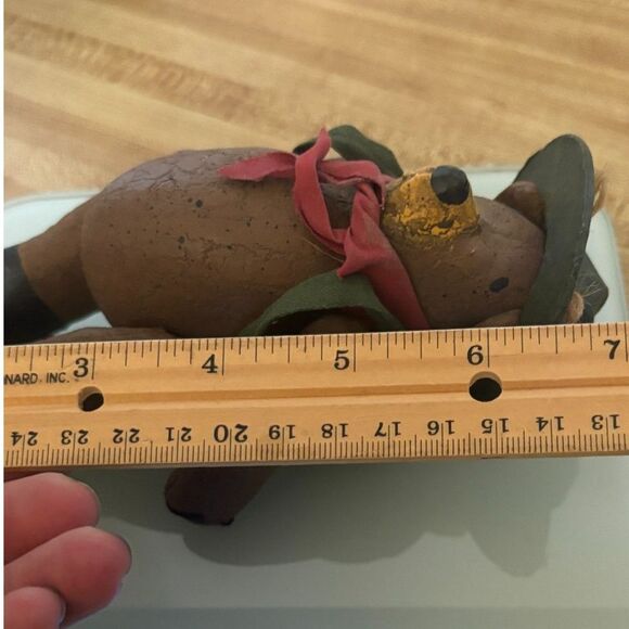 Stetson Home Classics 7" Jointed Bear Scout Camping Hiking Bear - Picture 9 of 9